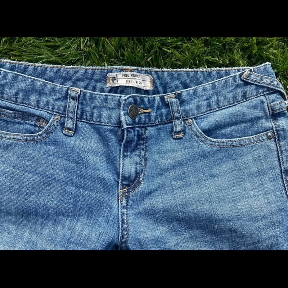 Free People patchwork denim 26 - Picture 8 of 9